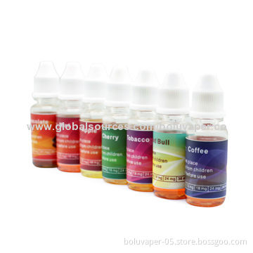 E-liquid, Various Flavors Available